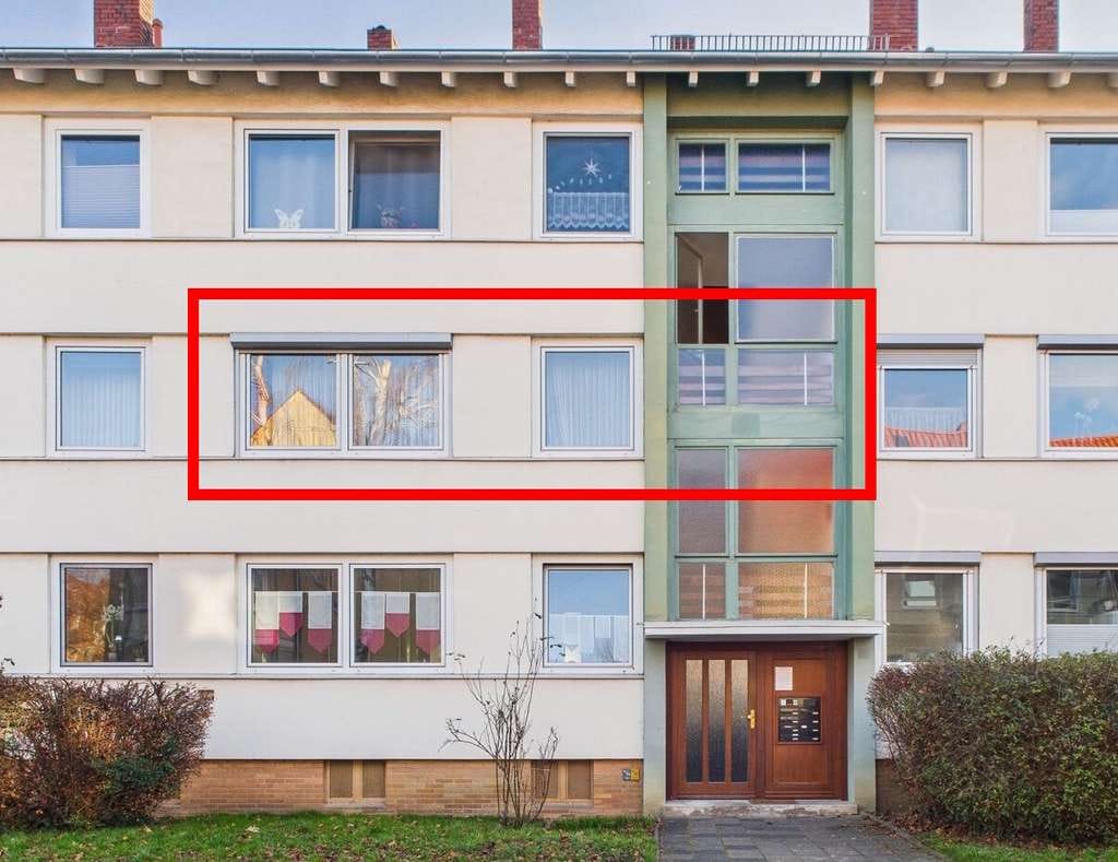 Immobilie in Hildesheim - Kompakte Wohnung mit Balkon – ideal zur individuellen Sanierung - Bild 0