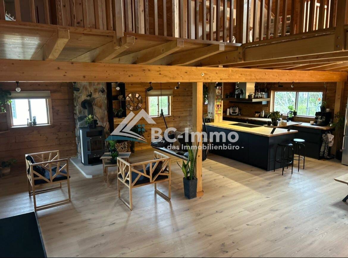 Immobilie in Dettighofen - Kanadisches Holzhaus Eine Wohnfühloase wartet auf Sie! - Bild 3