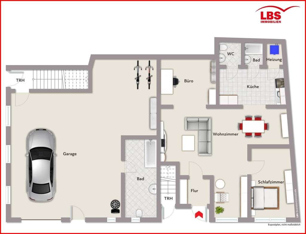 Immobilie in Wöllstein - 5 Parteienhaus mit Lagerhalle in Wöllstein - Bild 3