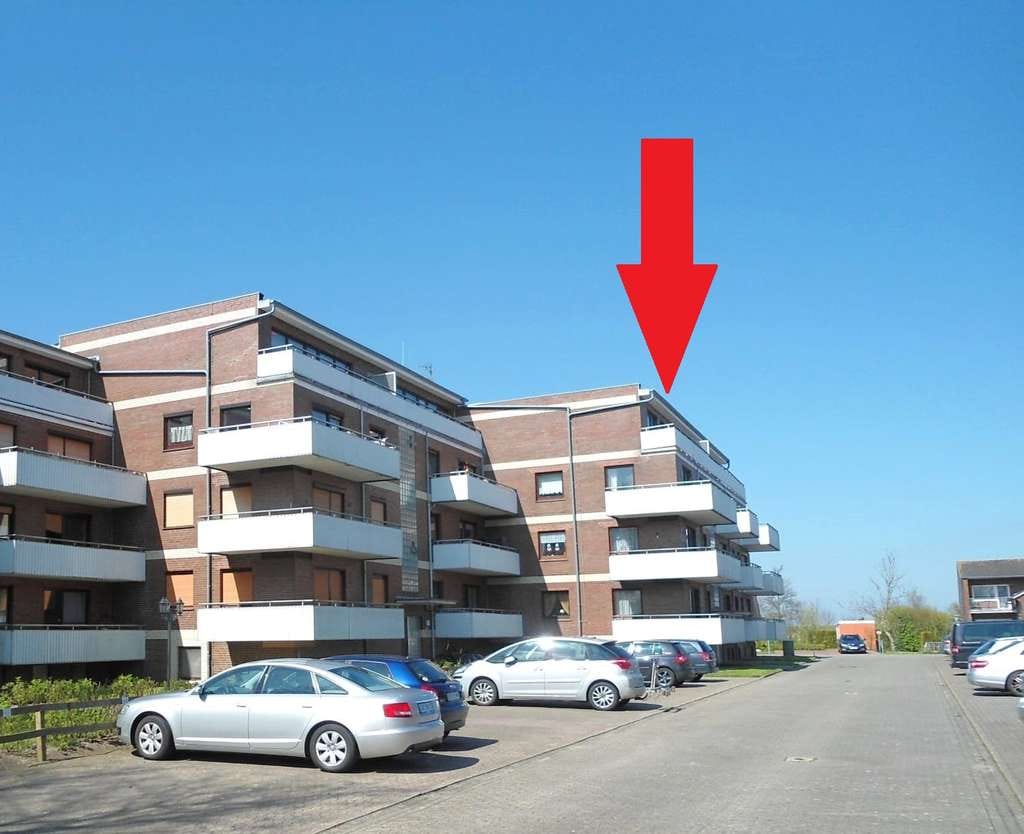 Immobilie in Dornum - Dachgeschosswohnung mit Inselblick - Bild 0