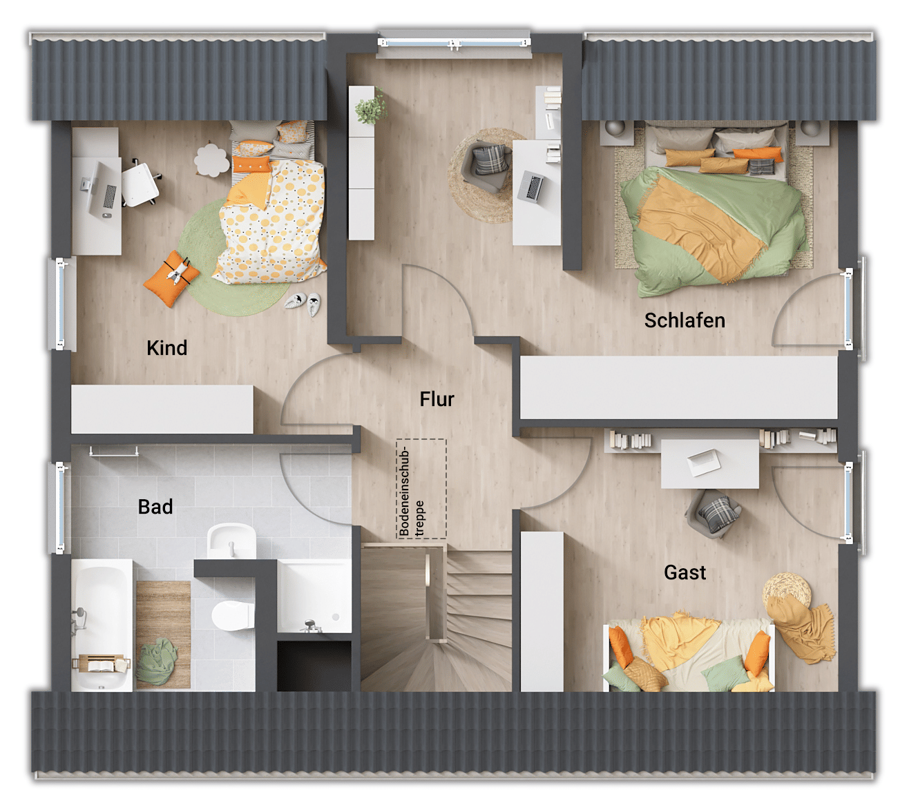 Immobilie in Harsdorf - Massivhaus/ Neubau/ in Harsdorf / mit individueller Planung auf idealem Baugrundstück - Bild 4