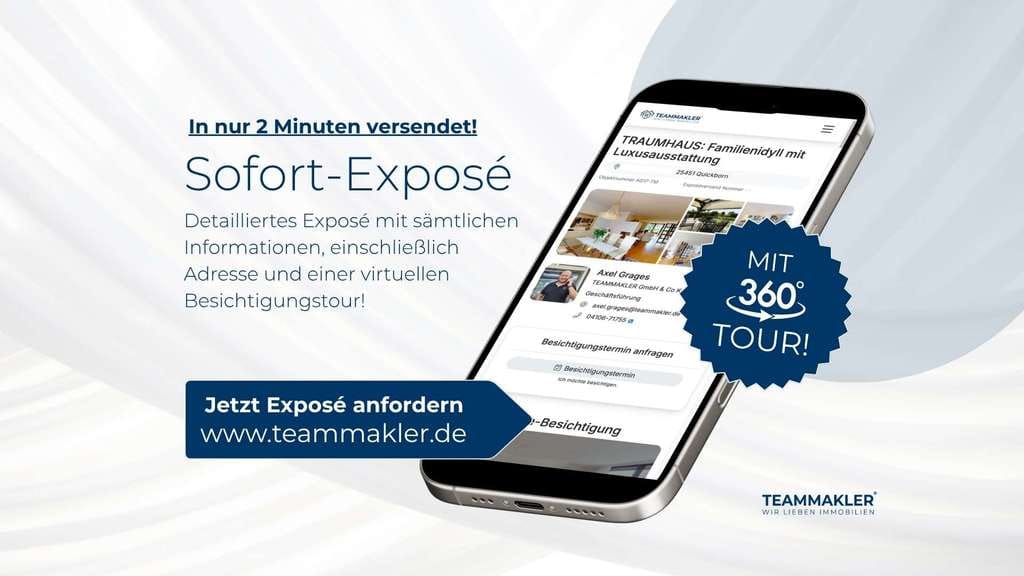 Immobilie in Quickborn - BEREIT ZUM EINZIEHEN: 3-Zimmer Wohnung mit Balkon und Tiefgarage - Bild 1