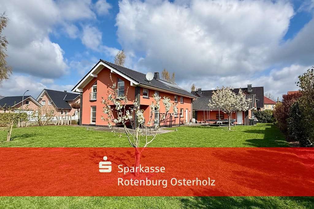 Immobilie in Ahlerstedt - Modernes Familienparadies in Top-Lage von Heeslingen. - Bild 0