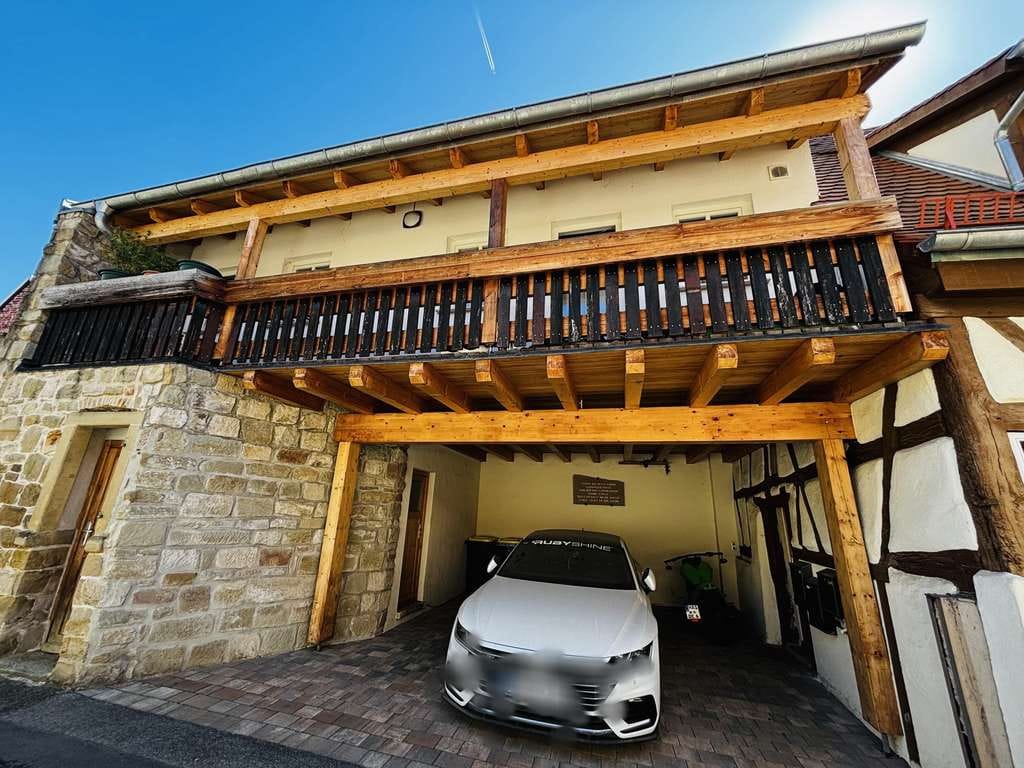 Immobilie in Zeil am Main - *EIGENBEZUG ODER GELDANLAGE* Schmuckes, liebevoll saniertes Fachwerkhaus mit 3 Wohnungen, Balkon, Ca - Bild 4