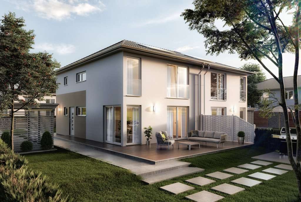 Immobilie in Hörstel - Aura 136: Modernes Doppelhaus - urbaner Stil & luxuriöser Komfort - Bild 0