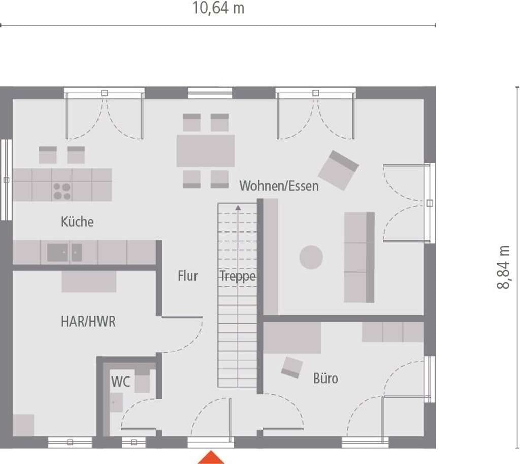 Immobilie in Edelsfeld - MODERNES WOHNHAUS MIT ELEGANTEM WALMDACH - Bild 1