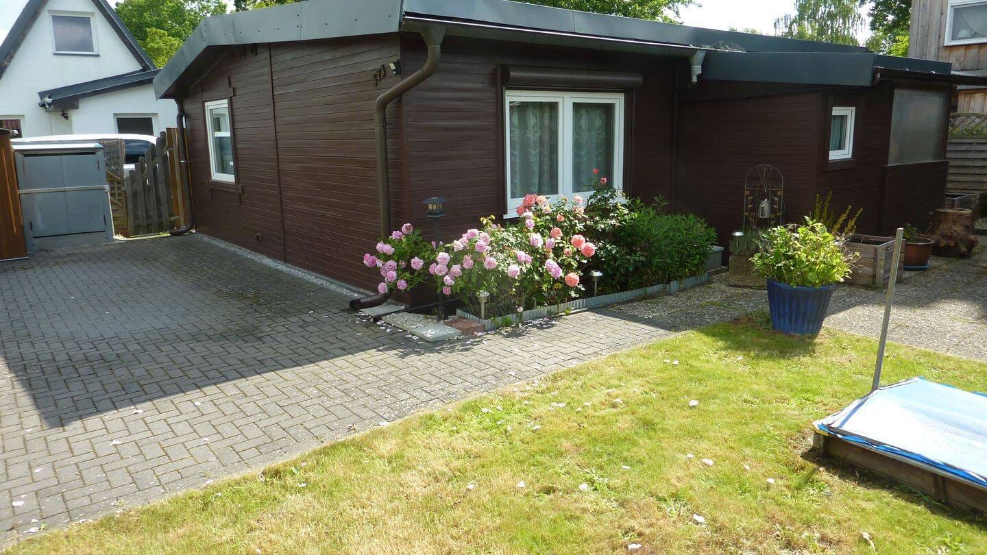 Immobilie in Tespe - Holzhaus, Dauer-Wohnen oder Wochenendhaus auf Campingplatz - Bild 0