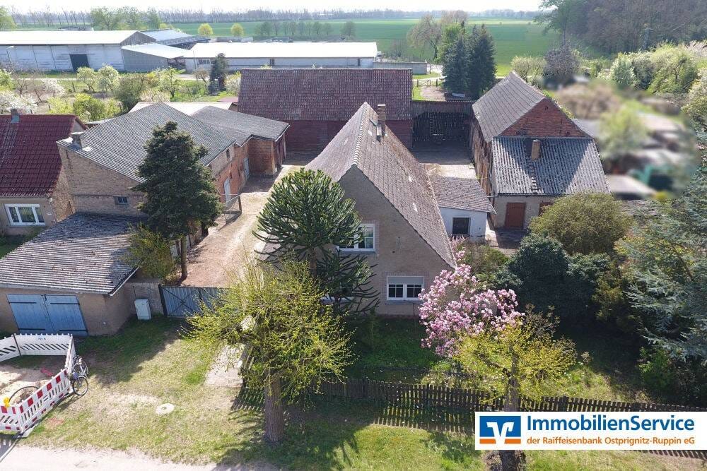 Immobilie in Wusterhausen/Dosse - Idyllisches Hofensemble mit 2.453 m² Grundstück - perfekt für Individualisten und Macher - Bild 0