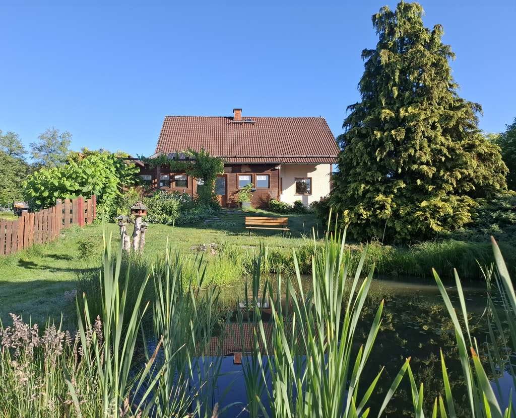 Immobilie in Tröstau - Naturparadies mit eigenem Weiher, Bauplatz, 5.000 qm Grund - Bild 4
