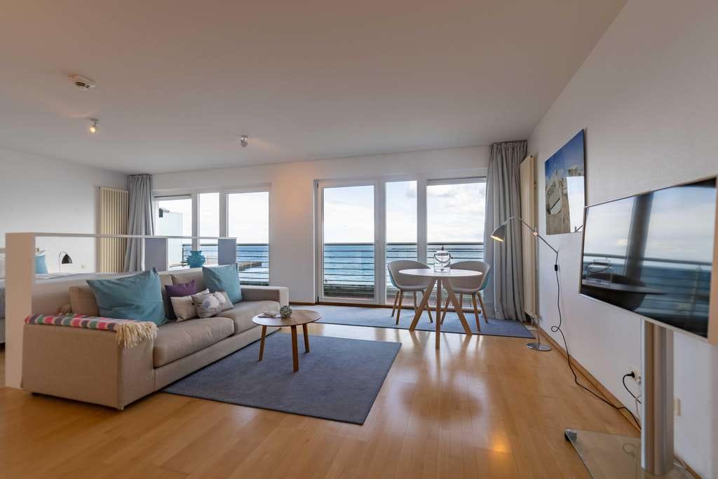 Immobilie in Helgoland - Helgoland: Einzimmerwohnung mit Meerblickbalkon im "atoll ocean resort" - Bild 2