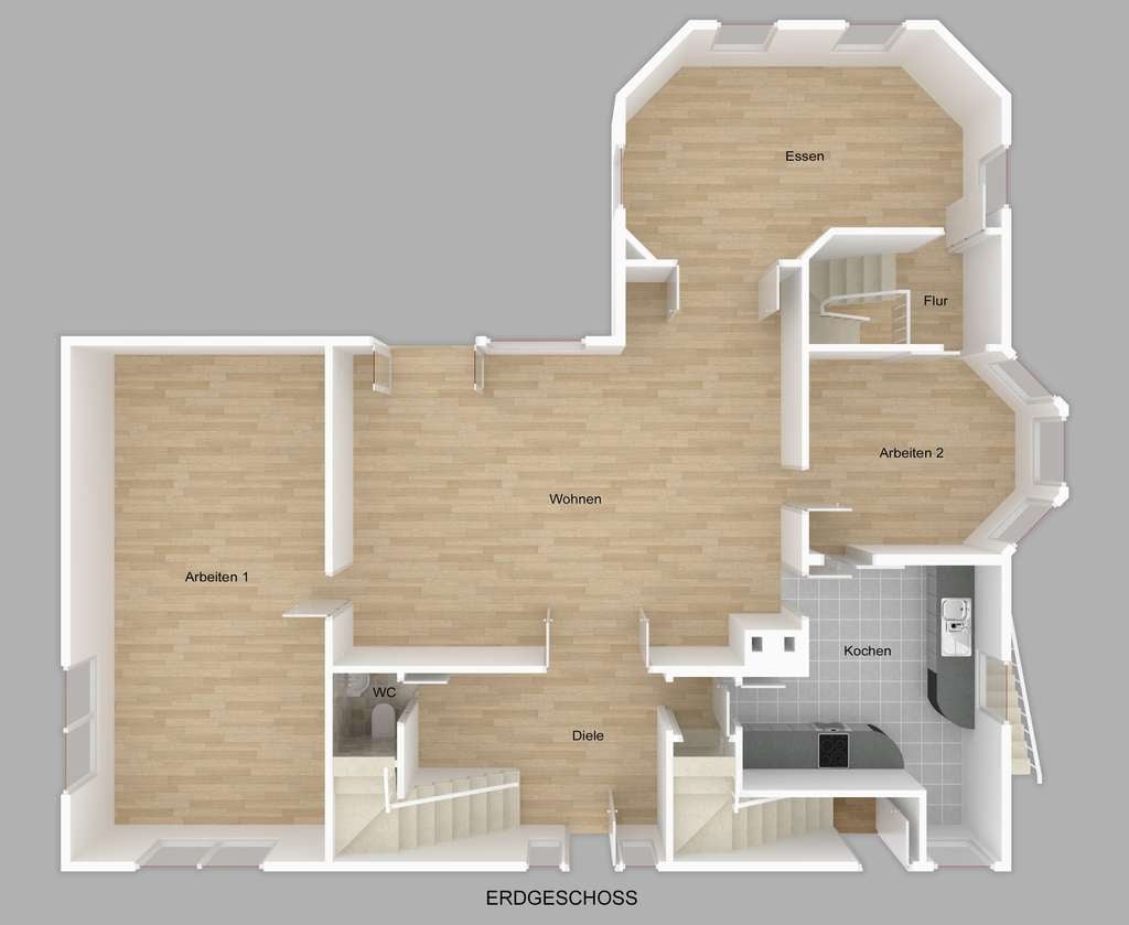 Immobilie in Kühlungsborn - Exklusives Wohnhaus mit Praxis und Einliegerwohnung - Bild 1