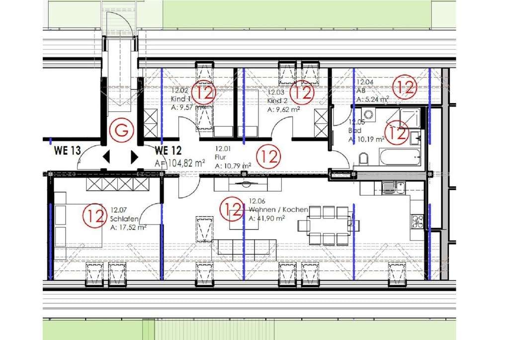Immobilie in Käbschütztal - 4-Raum-Eigentumswohnung im Gutshaus in Taubenheim zu verkaufen - Bild 3