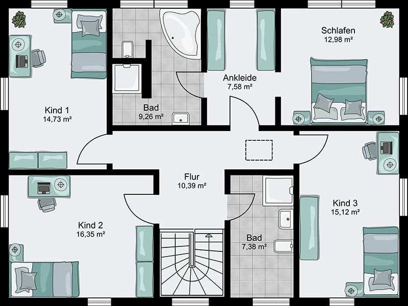 Immobilie in Alfeld - Traumhaus mit Einliegerwohnung im Neubaugebiet - Bild 3