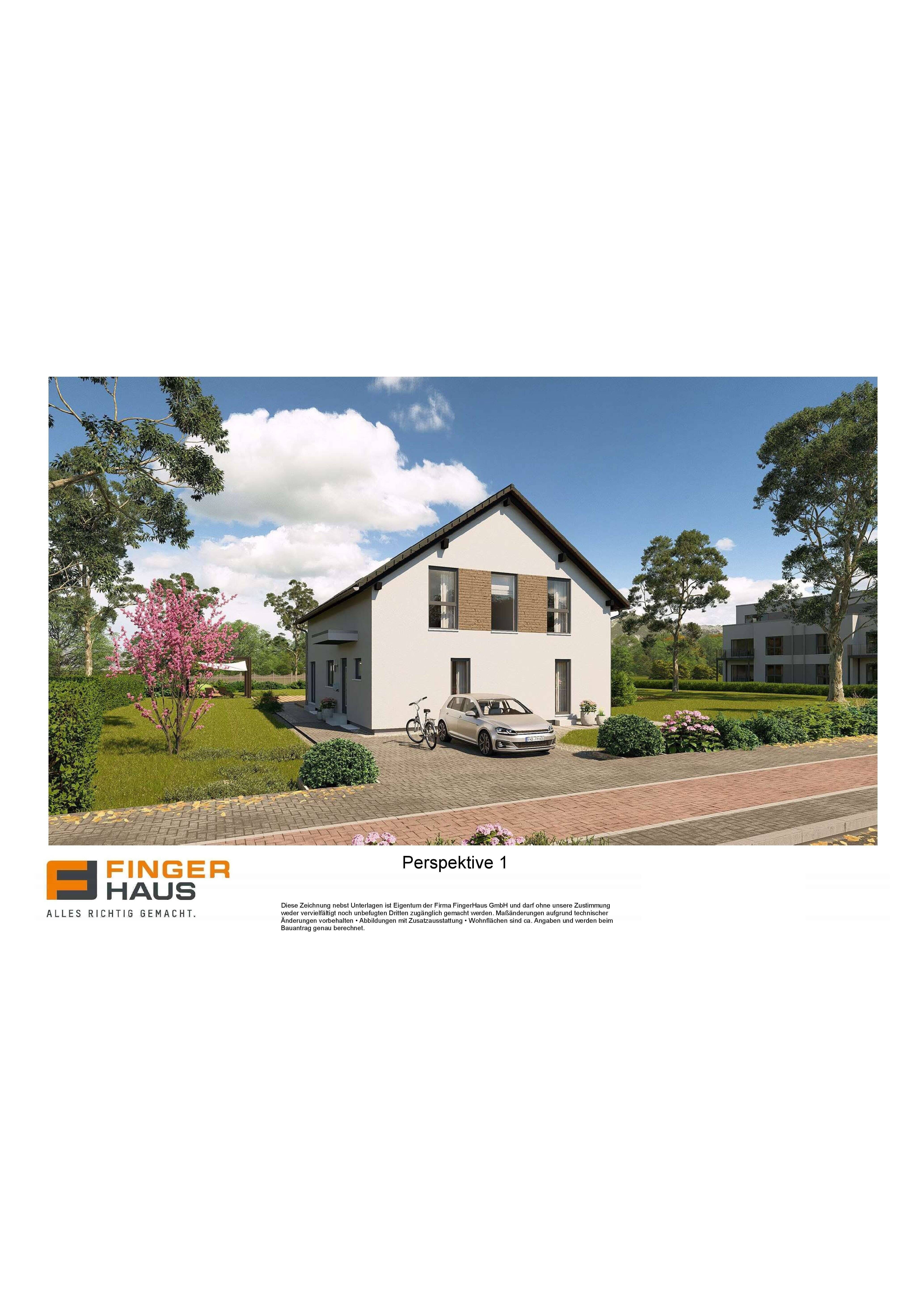Immobilie in Krugsdorf - Neubau mit FingerHaus ALLES RICHTIG GEMACHT. - Bild 1