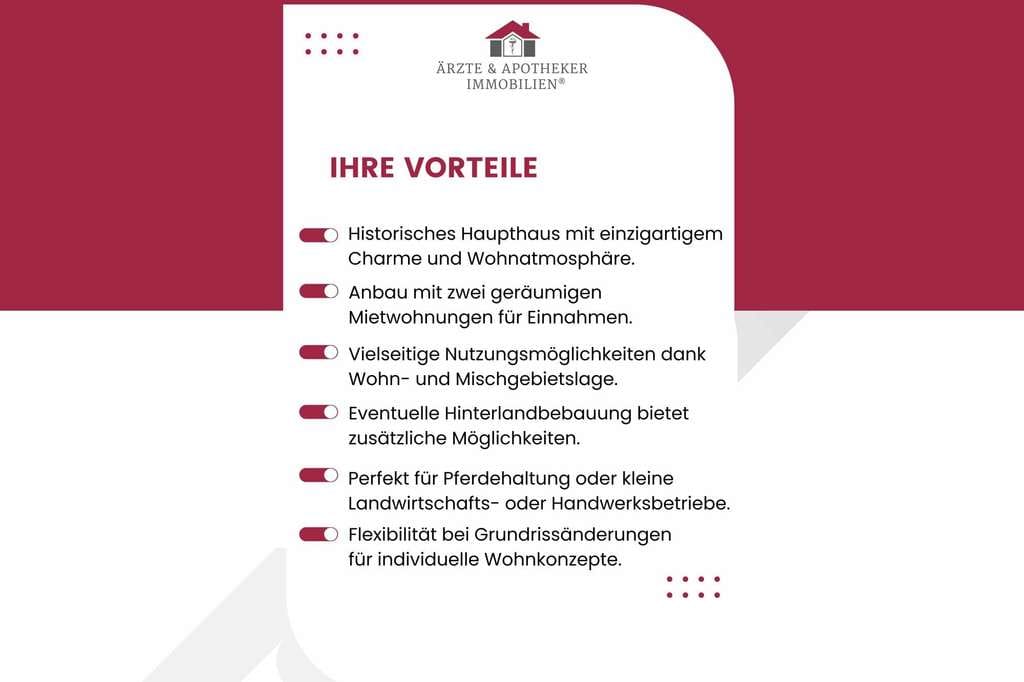 Immobilie in Wriedel - Historisches Anwesen mit vielseitigem Potenzial – Wohnen, Vermieten & Gewerbe! - Bild 2