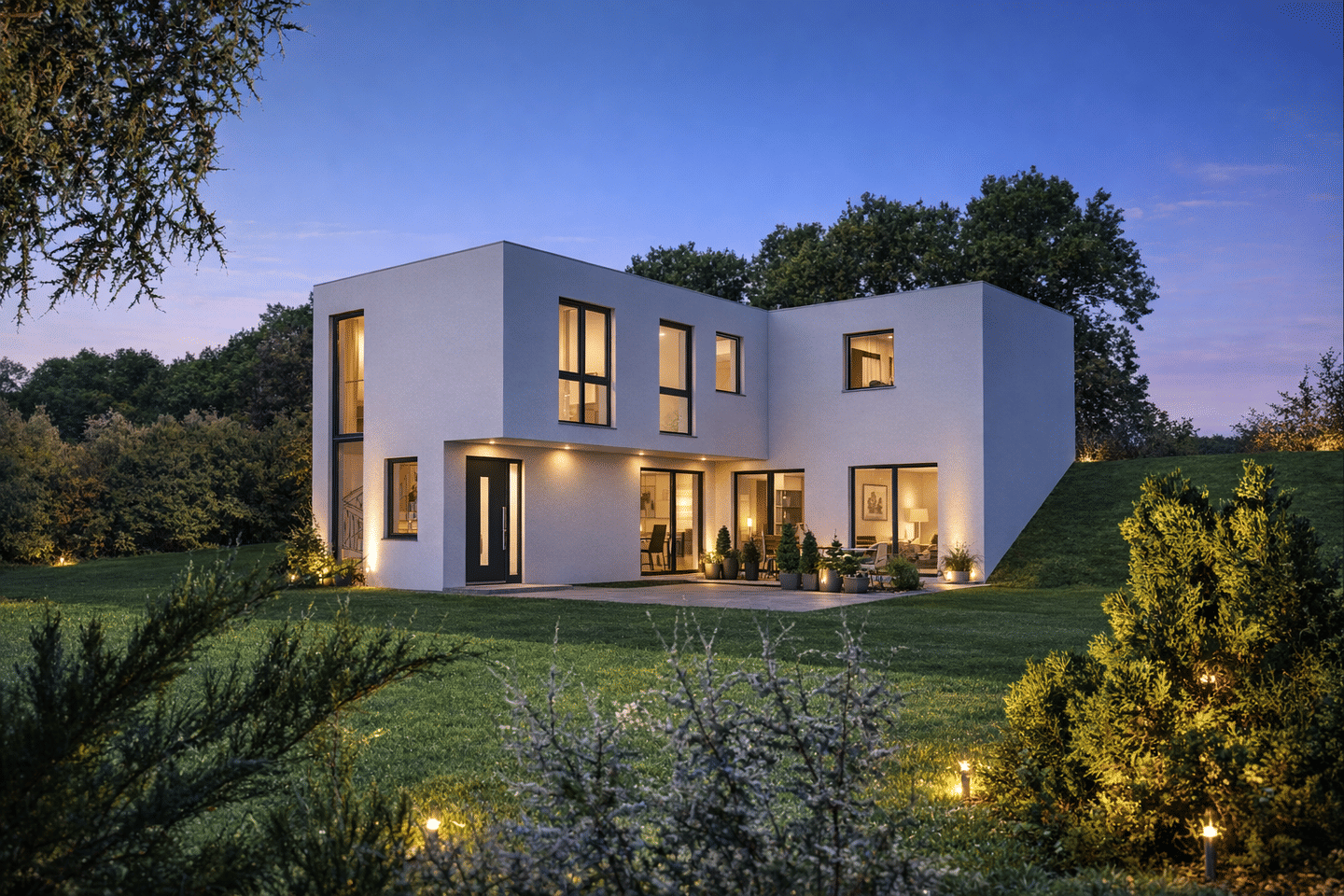 Immobilie in Walzbachtal - Walzbachtal – Einfamilienhaus in schönster unverbaubarer Naturlage - Bild 1