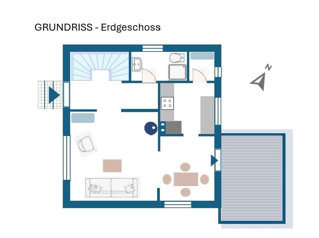 Immobilie in Mohrkirch - Mohrkirch - Modernisiertes Einfamilienhaus auf großem Grundstück - Bild 0
