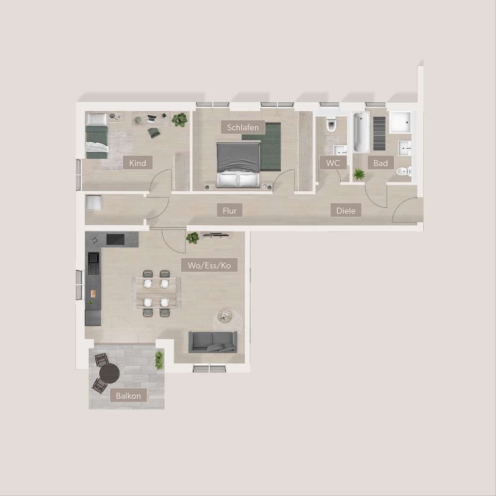 Immobilie in Furth - Wohnung 4 - Bild 2