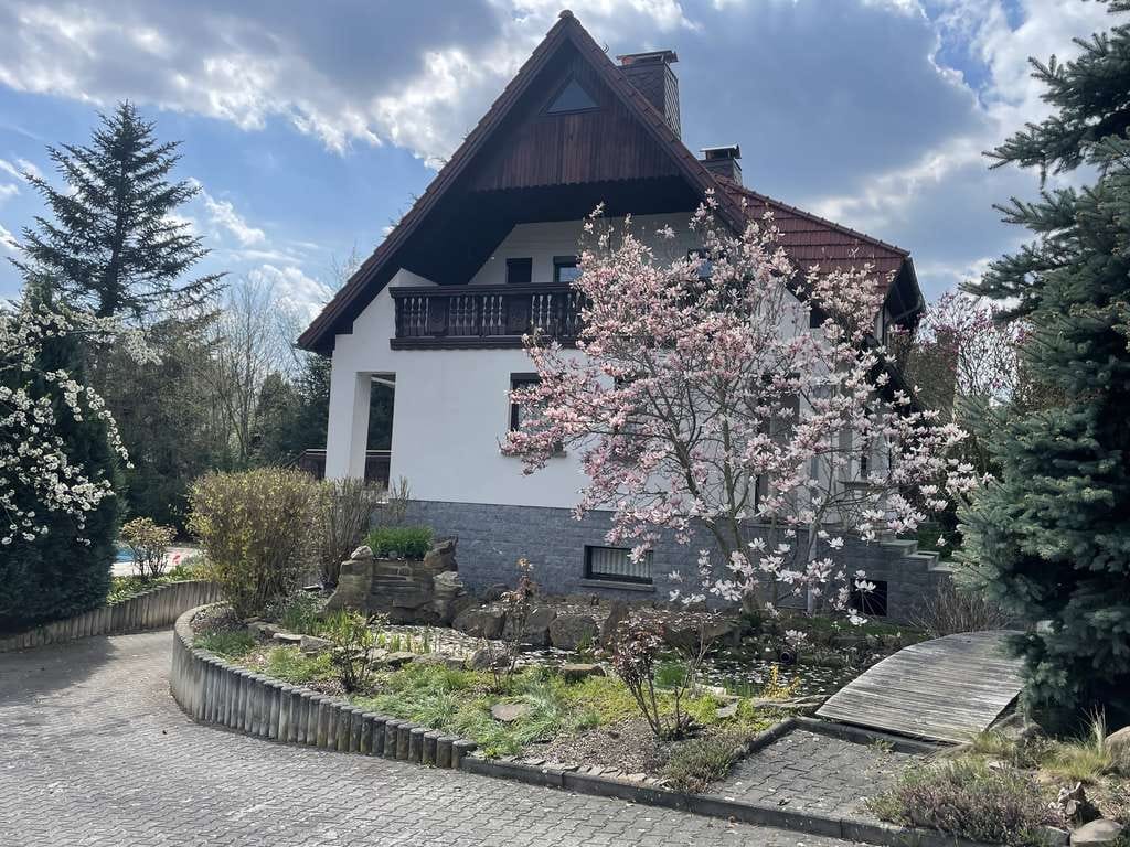 Immobilie in Colditz - Großzügige Doppelhaushälfte mit Pool, Teich, Garage & Nebengebäude auf ca. 1.000 m² Traumgrundstück - Bild 2