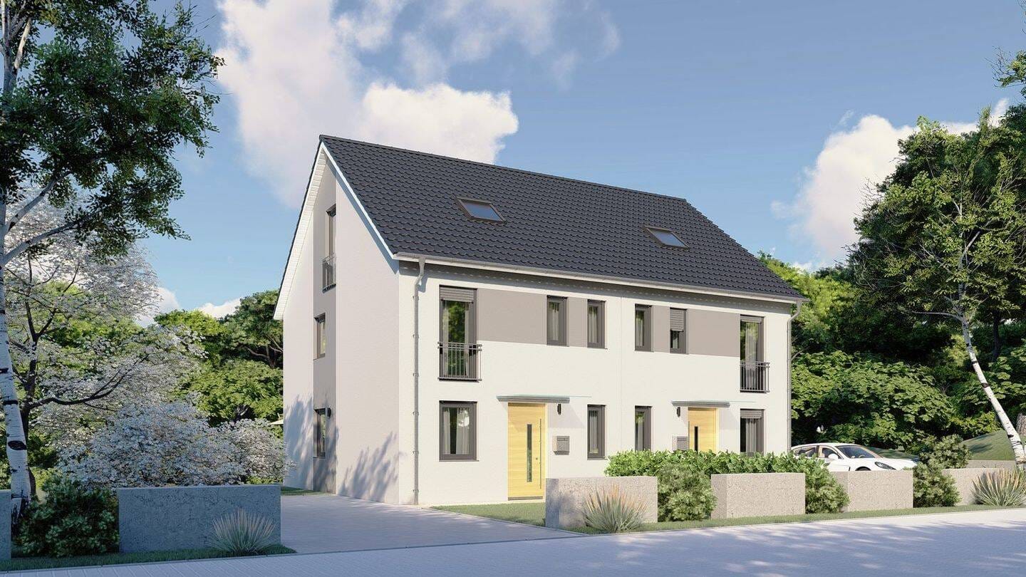 Immobilie in Pöcking - Top Lage Pöcking: Neubau-DHH inkl. Keller | Energie A | S-Bahn und Starnberger See zu Fuß erreichbar - Bild 3