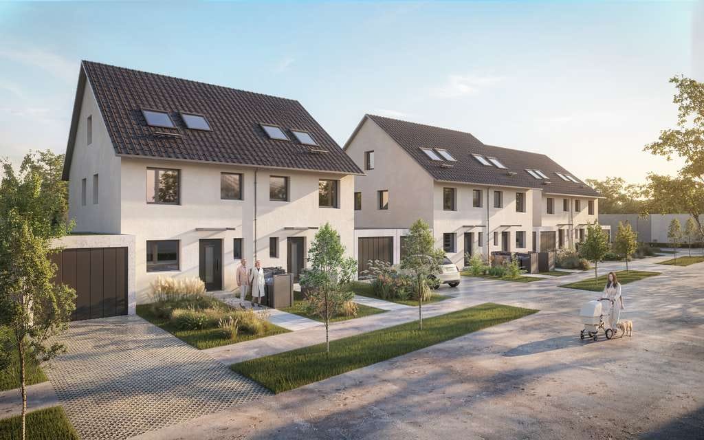 Immobilie in Erkenbrechtsweiler - STAUFEN15 Doppelhaushäfte - KfW-40 Neubau in QNG-Bauweise mit innovativem Förderkonzept - Bild 0