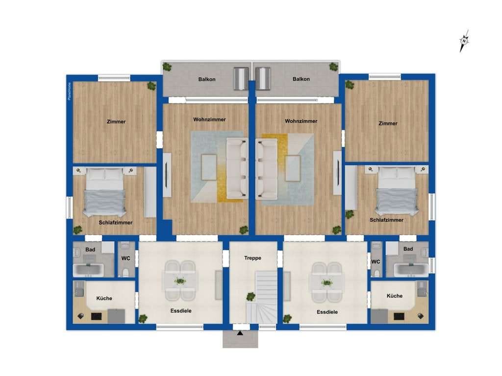 Immobilie in Stammbach - Solides, vermietetes 6-Parteienhaus mit Entwicklungspotenzial – Kapitalanlage in Stammbach - Bild 4