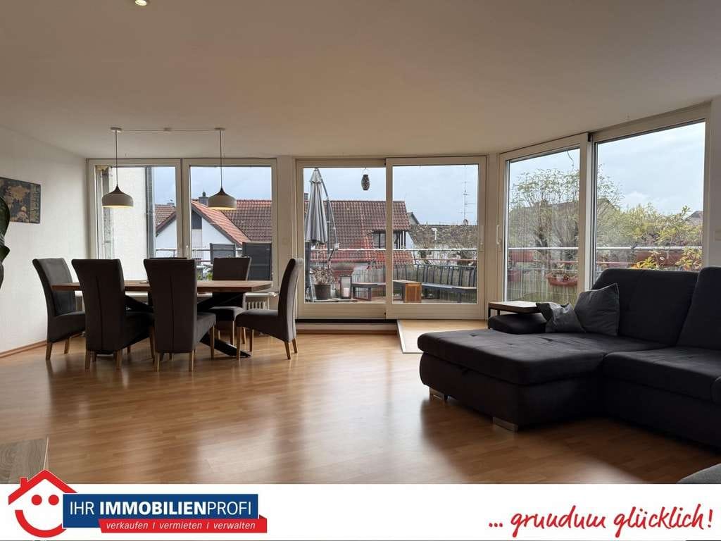 Immobilie in Wettenberg - Großzügige und lichtdurchflutete 3-Zimmer-Wohnung mit Balkonterrassen in Wettenberg - Bild 0