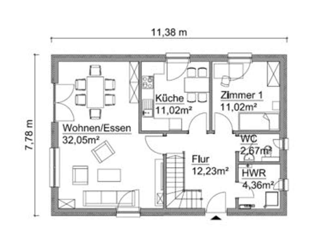 Immobilie in Niedermohr - Herbstaktion gestartet ! - Scanhaus zum Verlieben - Bild 3