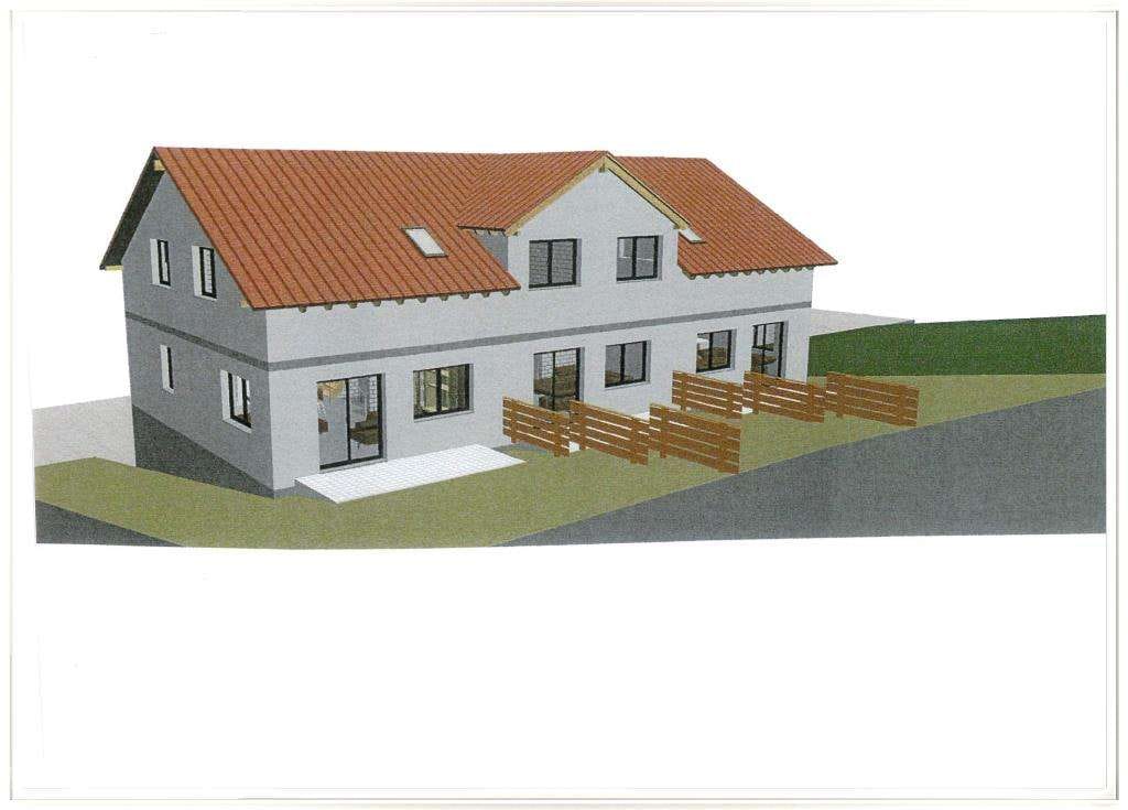 Immobilie in Malgersdorf - Malgersdorf: Neubau-REH, KfW-55-Standard, Wärmepumpe, PV-Anlage, auf Erbbaurecht! - Bild 0