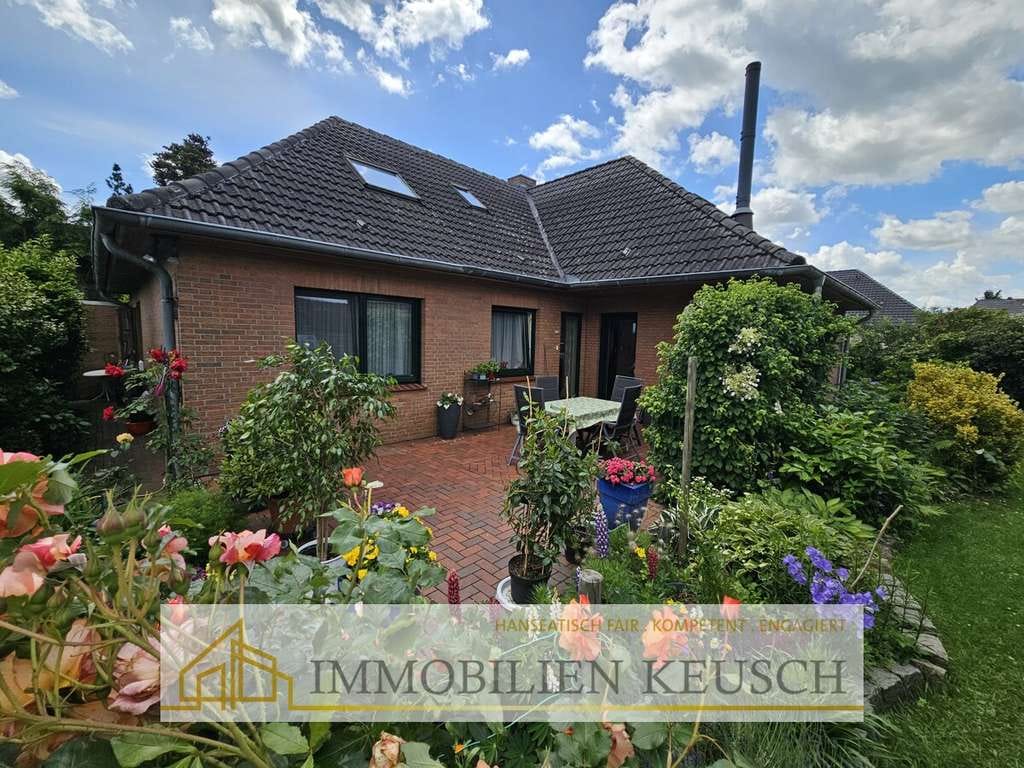Immobilie in Langwedel - Sehr geflegte, große und ruhig gelegene Immobilie über 2 Etagen mit Traumgarten und Teich + Garage - Bild 4