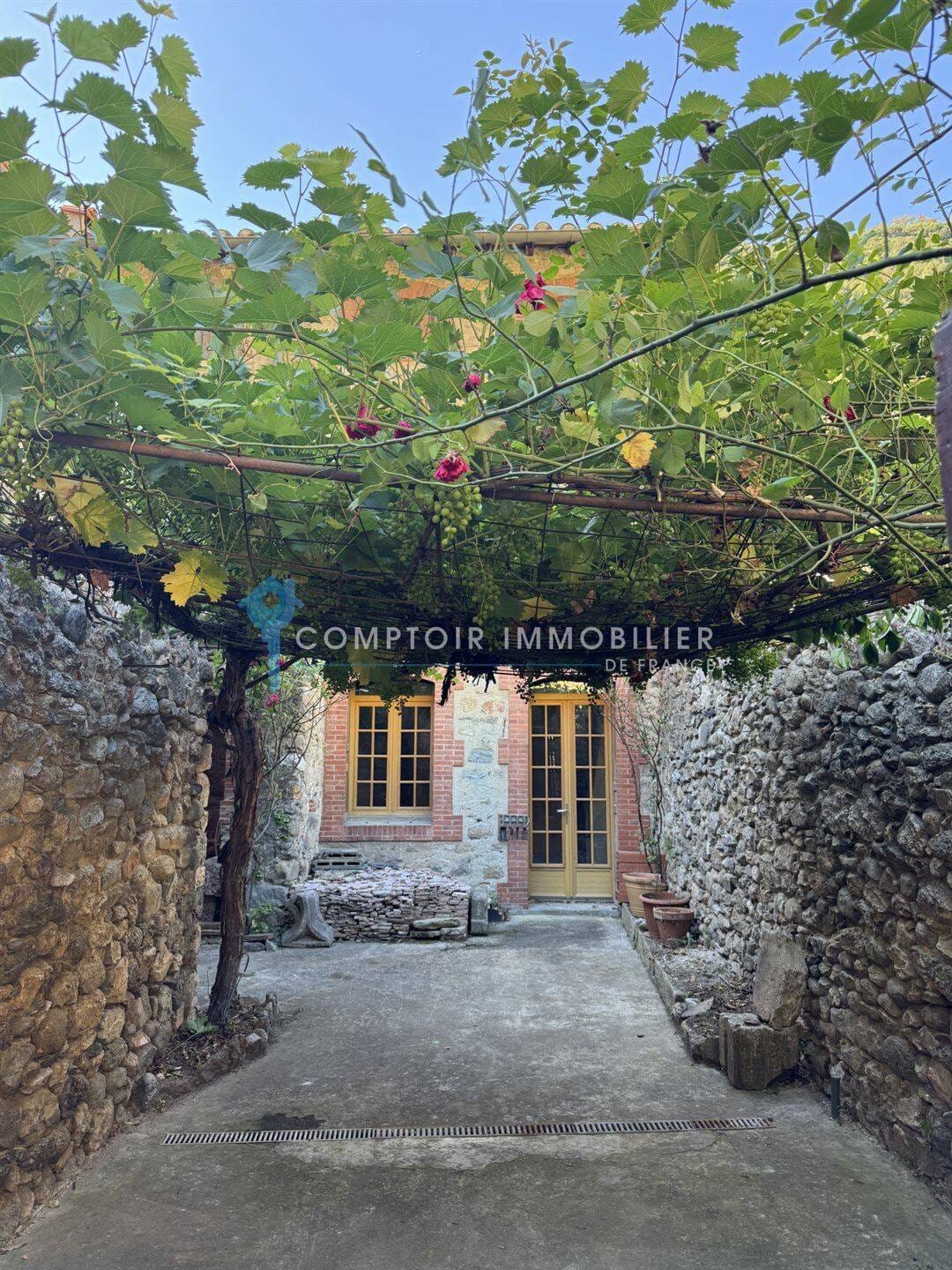 Immobilie in Hornbach - Dorfhaus mit Gewerbeeinheit und Wohnungen in Villefranche-de-Conflent - Bild 1