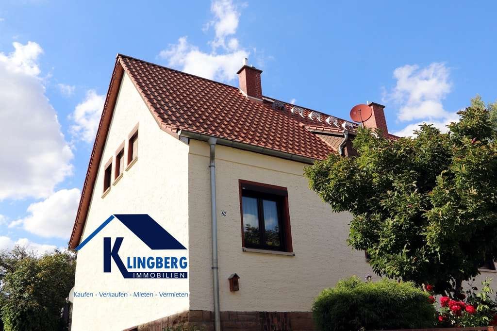 Immobilie in Kretzschau - Doppelhaushälfte mit Garagen, Grundstück und Garten idyllisch gelegen in Gladitz zu verkaufen! - Bild 4