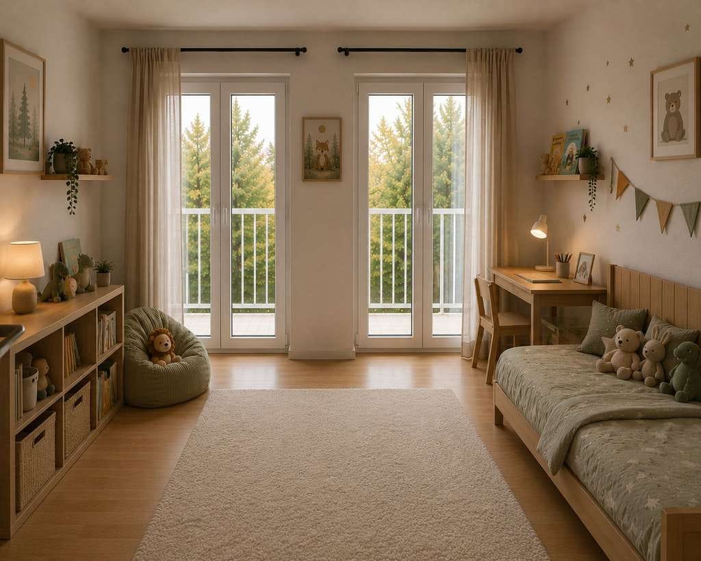 Immobilie in Raubling - Lichtdurchflutete 3-Zimmer-Wohnung mit Balkon und Blick ins Grüne - Bild 2