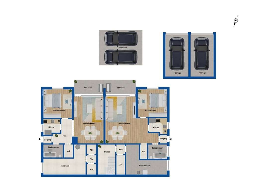 Immobilie in Stammbach - Solides, vermietetes 6-Parteienhaus mit Entwicklungspotenzial – Kapitalanlage in Stammbach - Bild 3