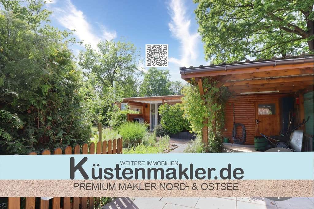 Immobilie in Zeven - Einladendes Wochenendhaus mit zusätzlichem Baupotenzial und Womo Parkplatz - Bild 0