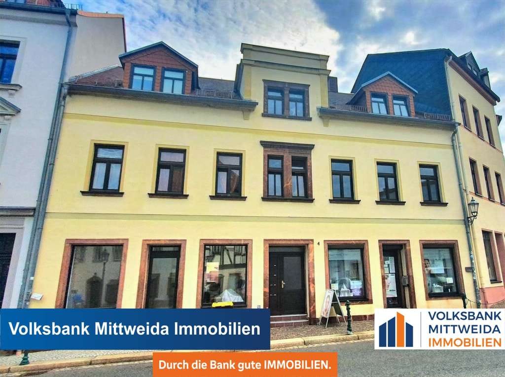 Immobilie in Penig - Vollvermietet! Wohn- und Geschäftshaus in zentraler Lage von Penig!
Attraktives Anlageobjekt! - Bild 0