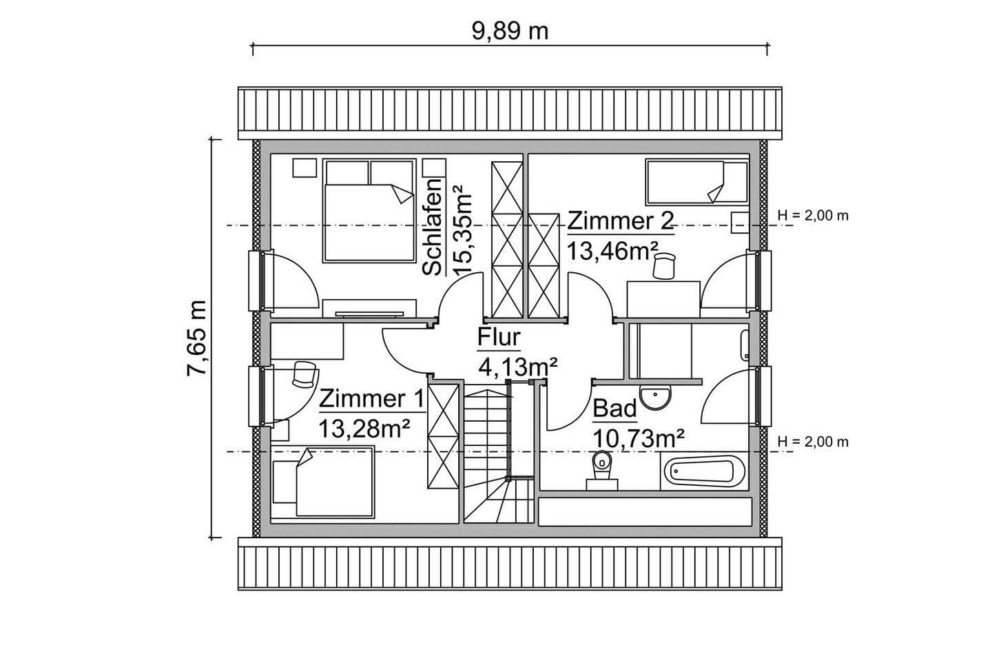 Immobilie in Carinerland - AKTIONSHAUS mit Energieeffizienzklasse A+, KfW-Förderfähig inkl. 711 m² Baugrundstück in 18233 Ravensberg - Bild 2