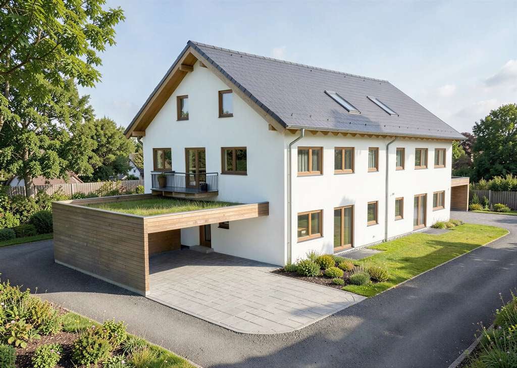 Immobilie in Haag in Oberbayern - NEUBAU! Hochwertige Doppelhaushälfte zum Mehrgenerationenwohnen! - Bild 0