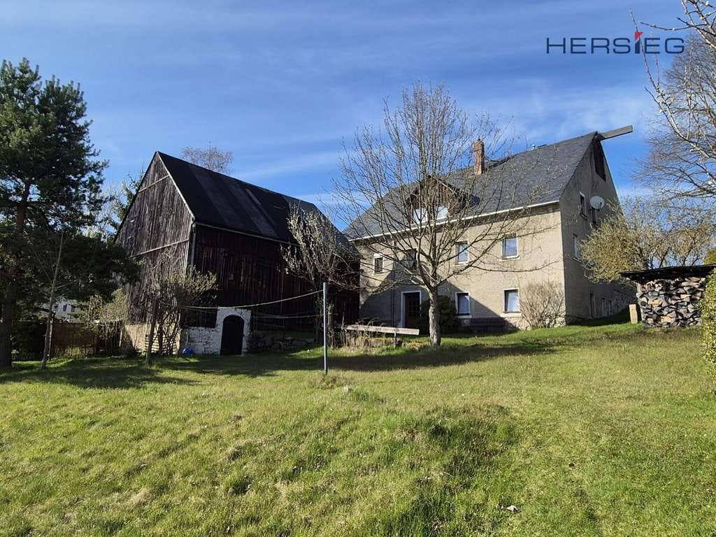 Immobilie in Breitenbrunn/Erzgebirge - Charmantes Bauernhaus mit Scheune und großem Grundstück - Bild 0