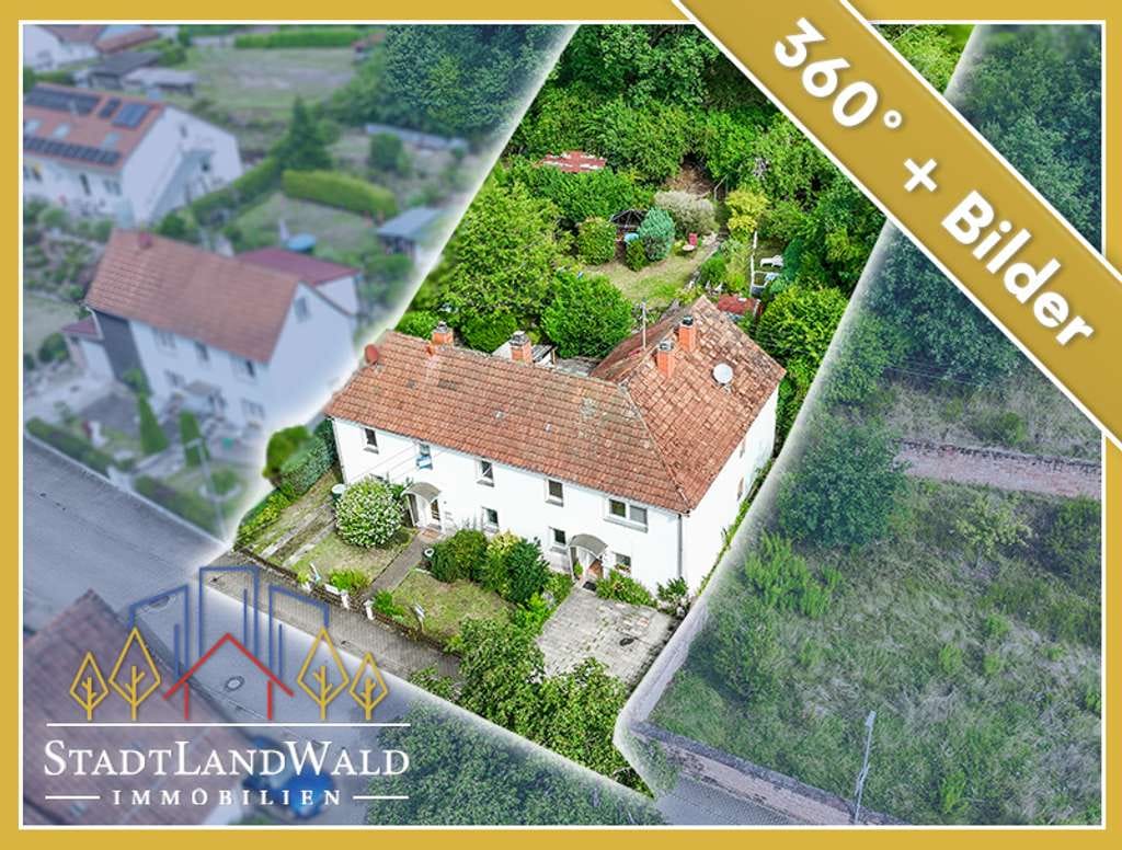 Immobilie in Ludwigswinkel - Historisches Doppelhaus in Seenähe und Gartenparadies in Ludwigswinkel - Bild 0
