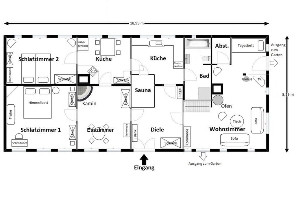 Immobilie in Stadum - Traum unter Reet, Friesenhaus, EFH oder Ferienhaus, 25917 Stadum - Bild 1