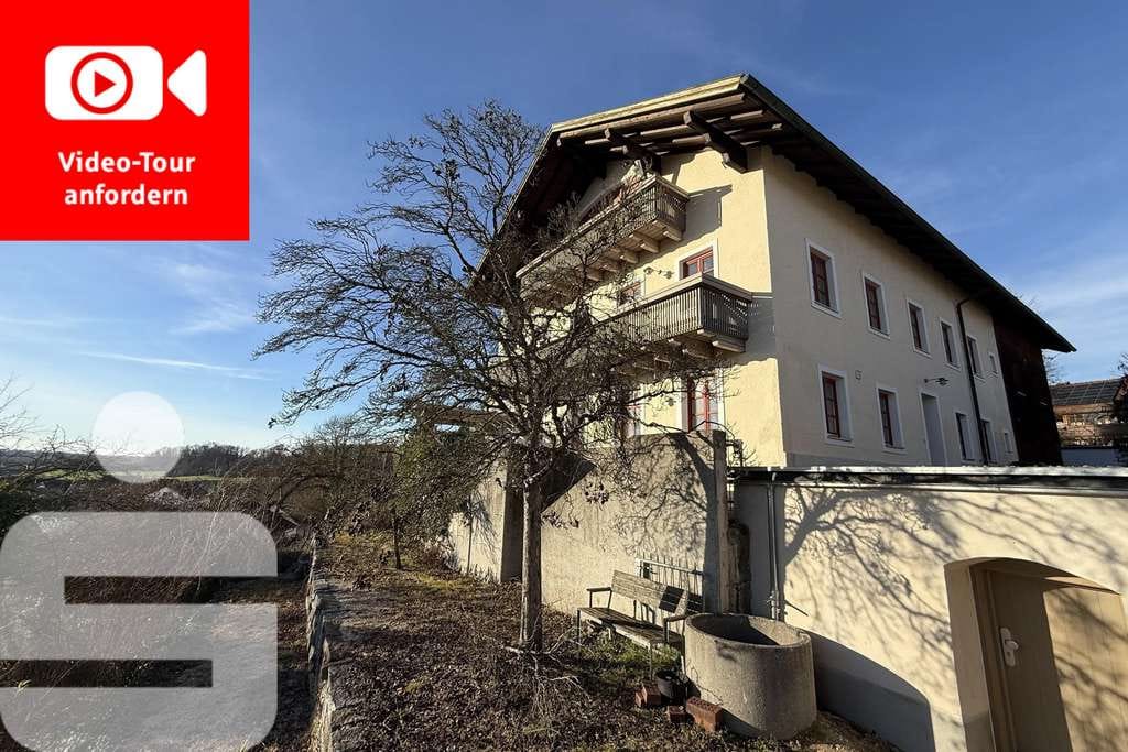 Immobilie in Perach - Historisches Haus mit Alpenblick - Bild 0