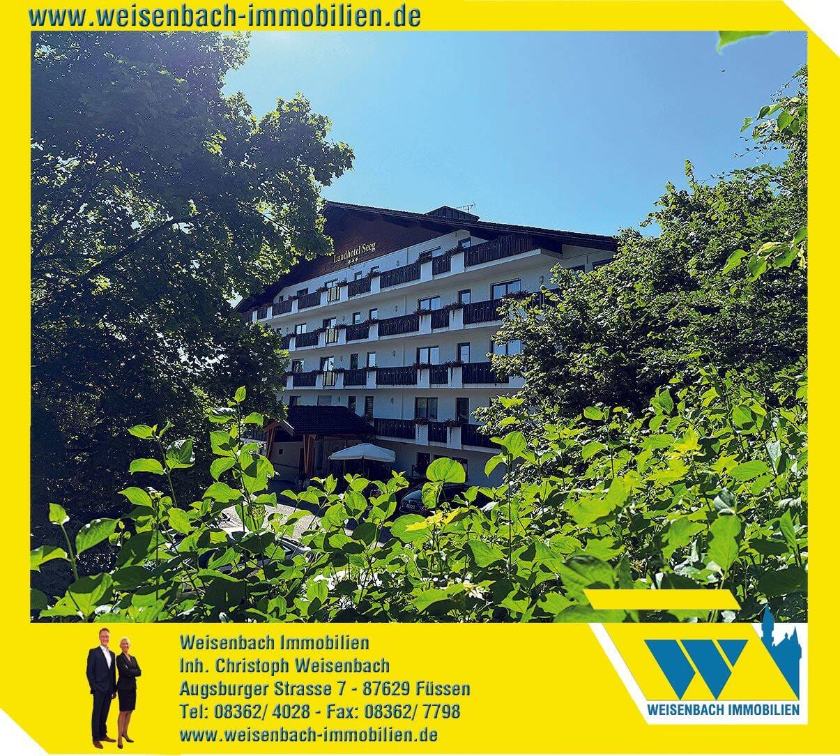 Immobilie in Seeg - CHARMANTE FERIENIMMOBILIE MIT SCHÖNEM BLICK IM HONIGDORF SEEG - Bild 2