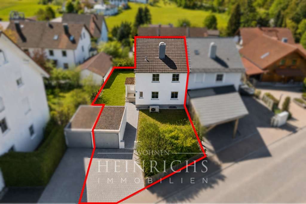 Immobilie in Attenkirchen - Doppelhaushälfte mit Südausrichtung, neuer Küche und Raum für echtes Familienleben - Bild 1