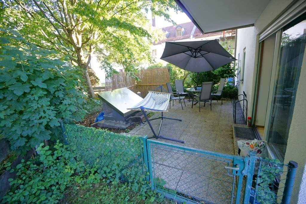 Immobilie in Penzberg - Schöne EG Wohnung mit großer Terrasse, zentrumsnah, direkt neben kleinem Park - Bild 0