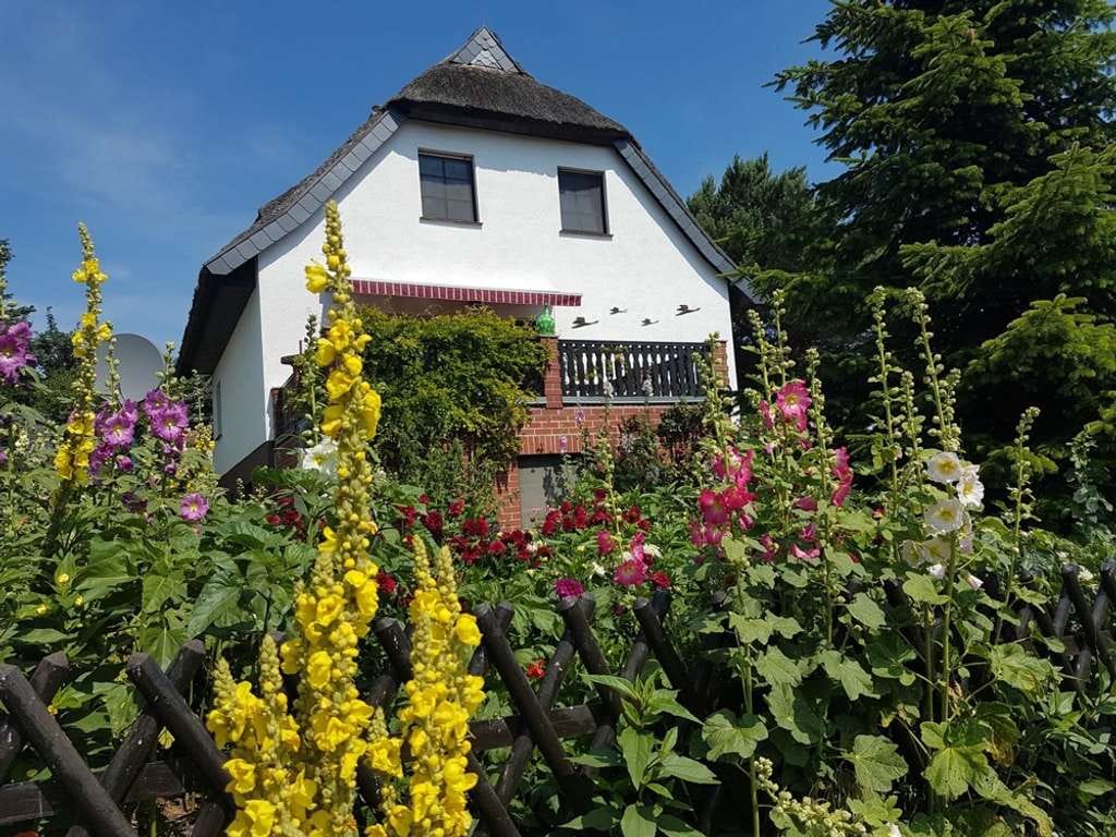 Immobilie in Insel Hiddensee - Inselfeeling pur – idyllisches Reetdachhaus mit 2 zusätzlichen Ferienwohnungen, Sauna & Nebengelass  - Bild 0