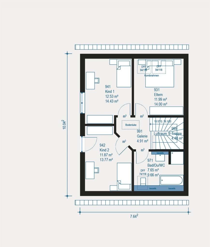 Immobilie in Dietenhofen - Individuell planbare Doppelhaushälfte in Dietenhofen - Ihr Ausbauhaus nach Maß - Bild 3