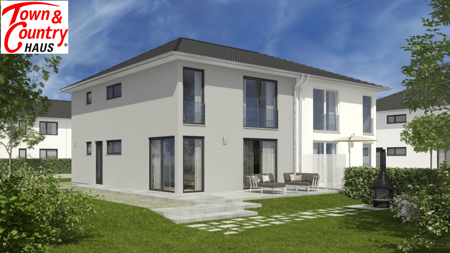 Immobilie in Strullendorf - Modernes Town & Country Doppelhaus Aura 136 – zwei Wohneinheiten auf großzügigem Grundstück in STRULLENDORF bei Bamberg - Bild 3