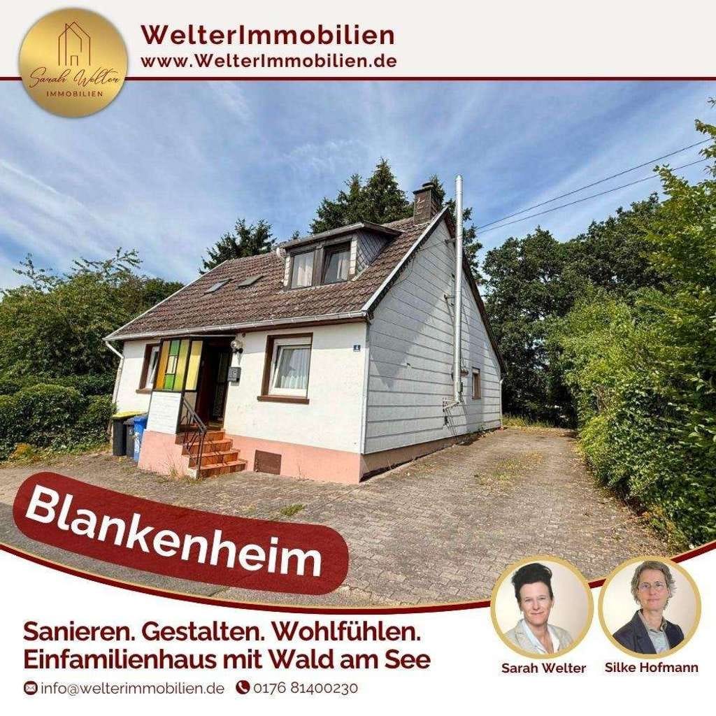 Immobilie in Blankenheim - Sanieren. Gestalten. Wohlfühlen - Einfamilienhaus mit Wald am Freilinger See - Bild 0