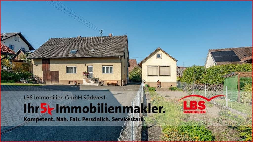 Immobilie in Eigeltingen - Wohnhaus mit Werkstattgebäude in Eigeltingen  - Bild 0